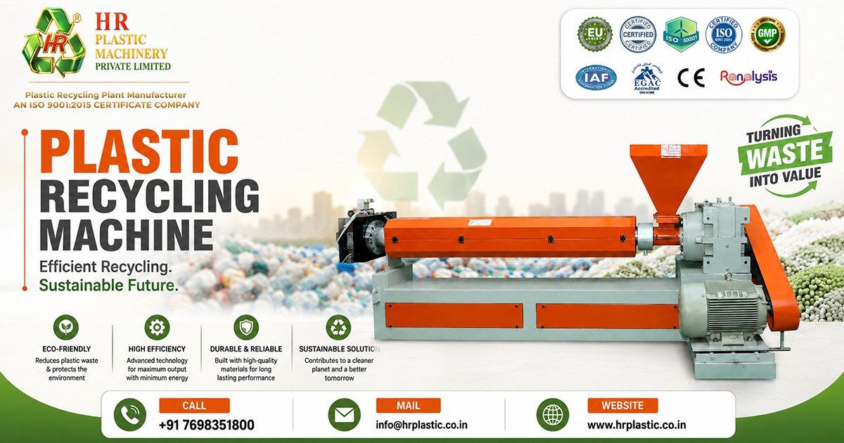 Plastic Recycling Machine Supplier In Arunachal Pradesh