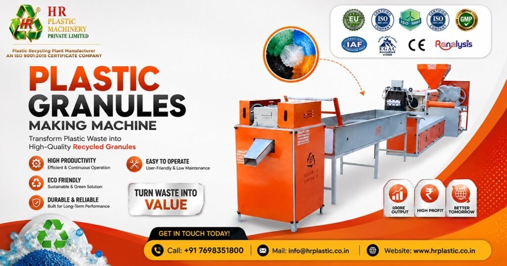 Plastic Granules Making Machine Supplier In Angola