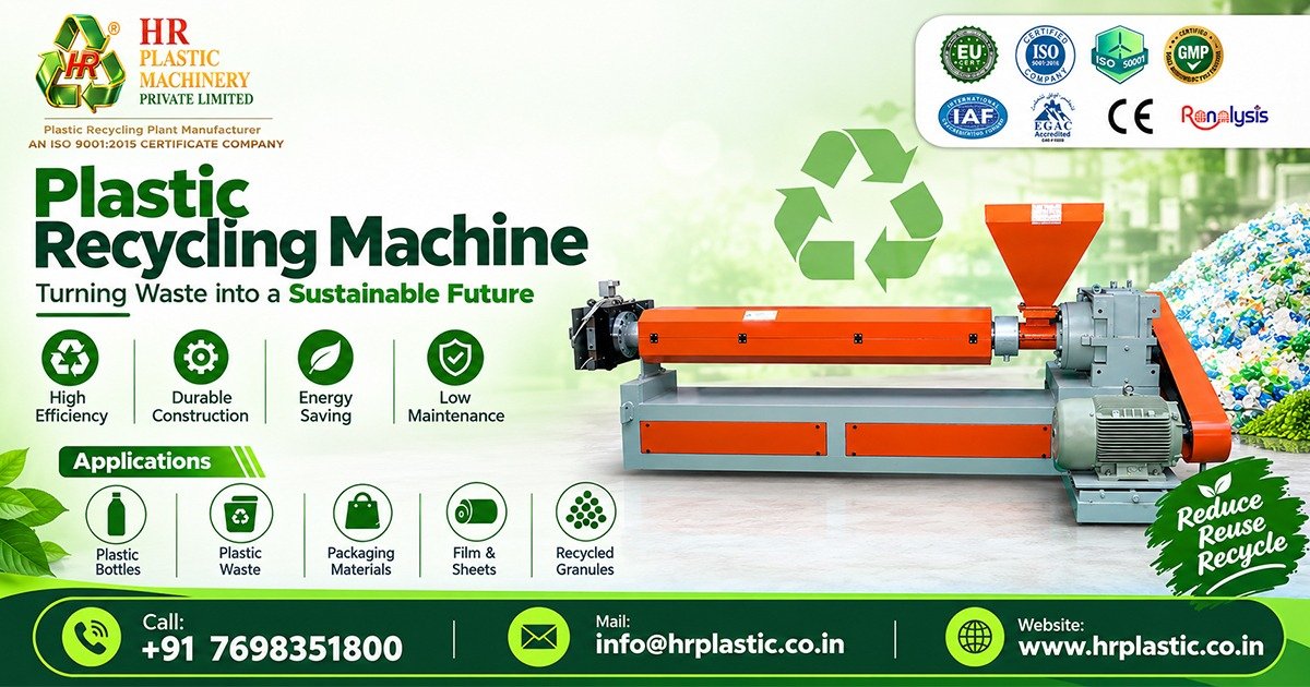 Plastic Recycling Machine Supplier In Odisha